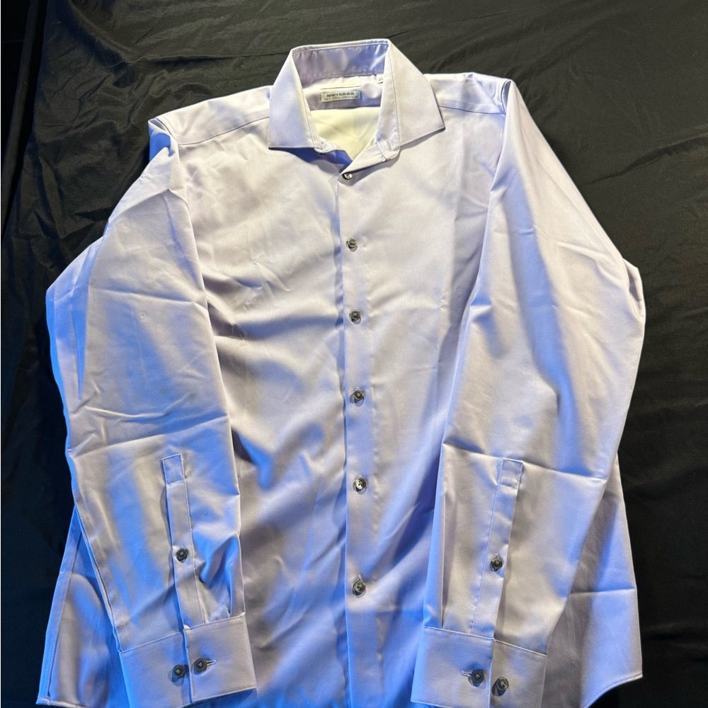 Calvin Klein Lavender Slim Dress Shirt
